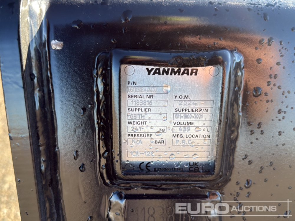 2024 Yanmar LG1020BA4180U - Kovë: foto 5 2024 Yanmar LG1020BA4180U - Kovë: foto 5