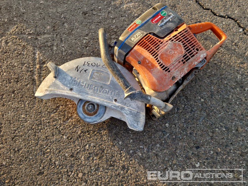 Husqvarna K770 - Pajisje ndërtimi: foto 3 Husqvarna K770 - Pajisje ndërtimi: foto 3