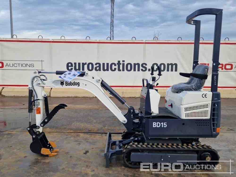 Unused 2025 Bobdog BD15 - Miniekskavator: foto 2 Unused 2025 Bobdog BD15 - Miniekskavator: foto 2