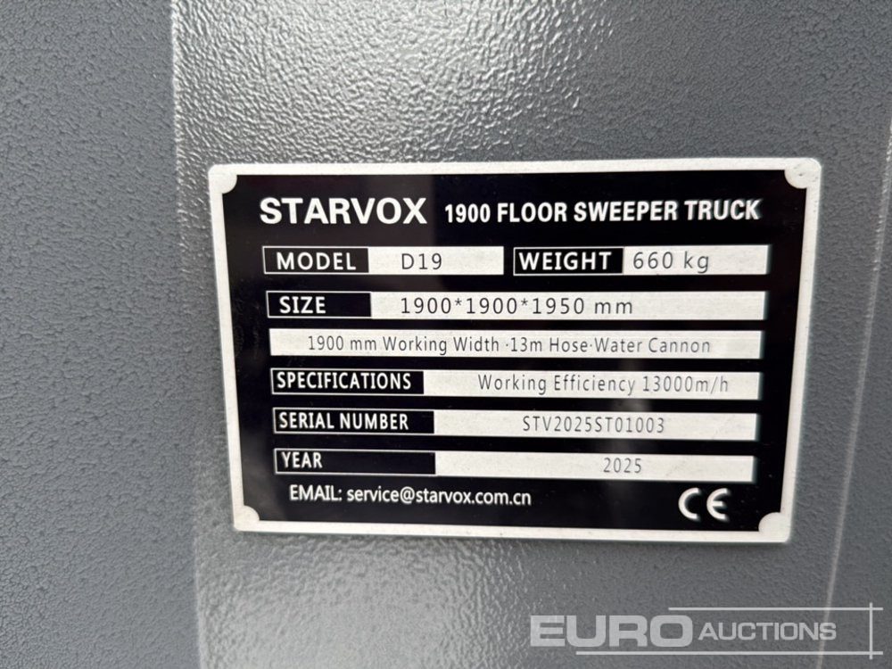 Pajisje ndërtimi Unused 2025 STARVOX D19: foto 28