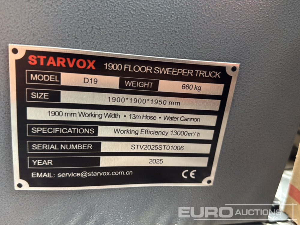 Pajisje ndërtimi Unused 2025 STARVOX D19: foto 28