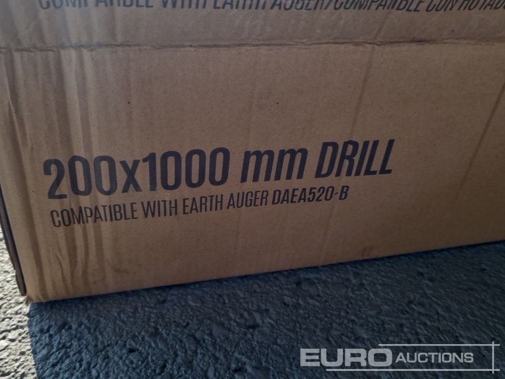 Unused Daewoo 200x1000mm Drill to suit Daewoo DAEA520-B Earth Auger (2 of) / Barrena para ahoyadora - Pajisje ndërtimi: foto 5 Unused Daewoo 200x1000mm Drill to suit Daewoo DAEA520-B Earth Auger (2 of) / Barrena para ahoyadora - Pajisje ndërtimi: foto 5