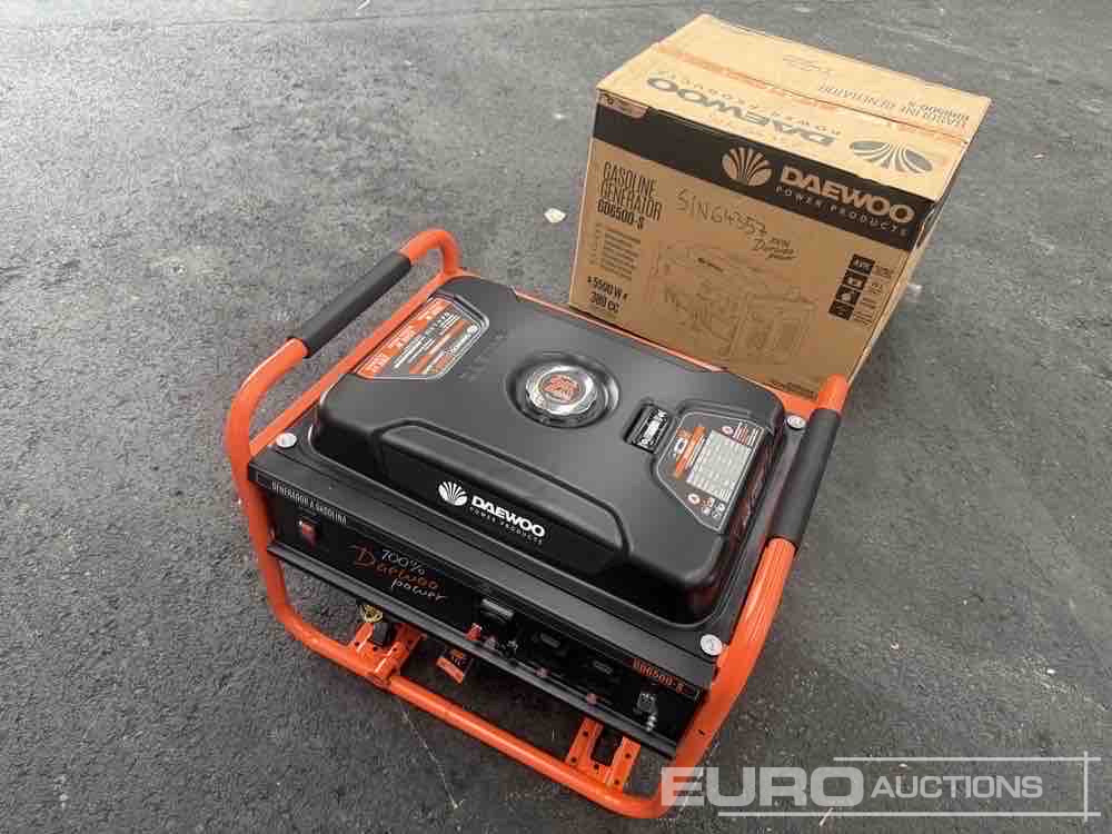 Unused Daewoo GD6500-S - Set gjeneratori: foto 1 Unused Daewoo GD6500-S - Set gjeneratori: foto 1