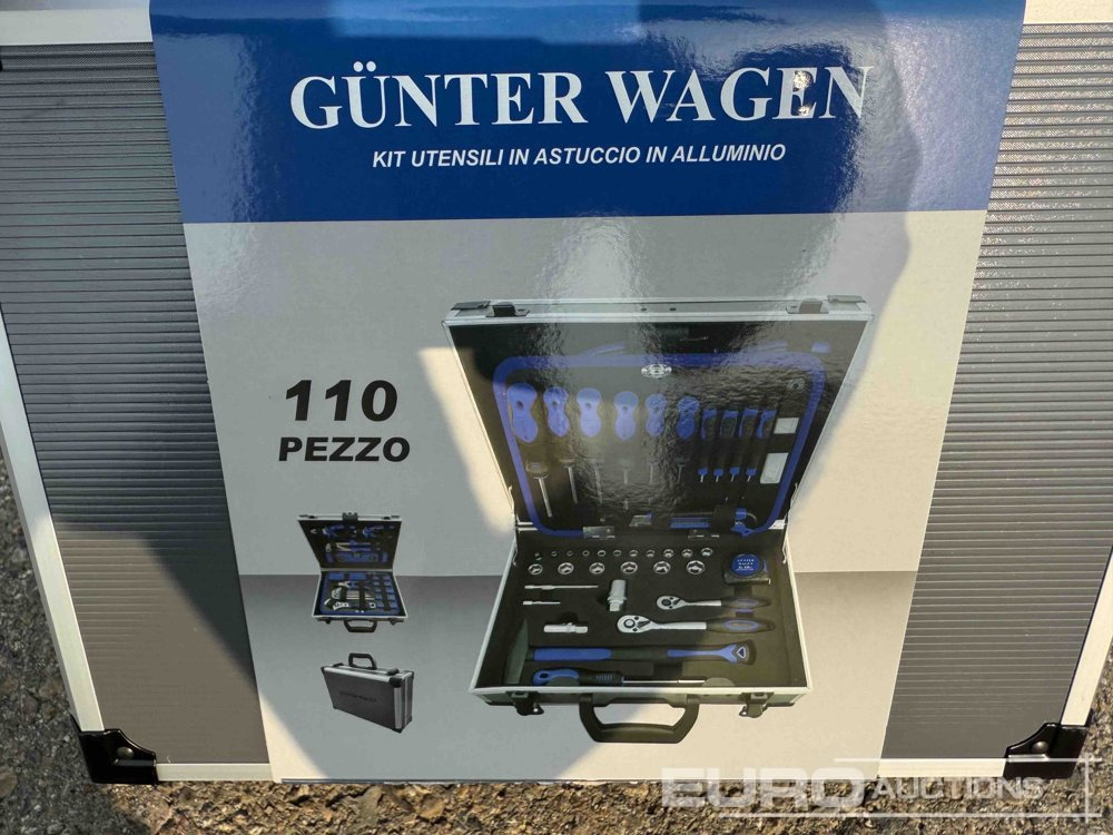 Unused Günter Wagen 110 Pcs Aluminium Tools Box - Pajisje ndërtimi: foto 1 Unused Günter Wagen 110 Pcs Aluminium Tools Box - Pajisje ndërtimi: foto 1