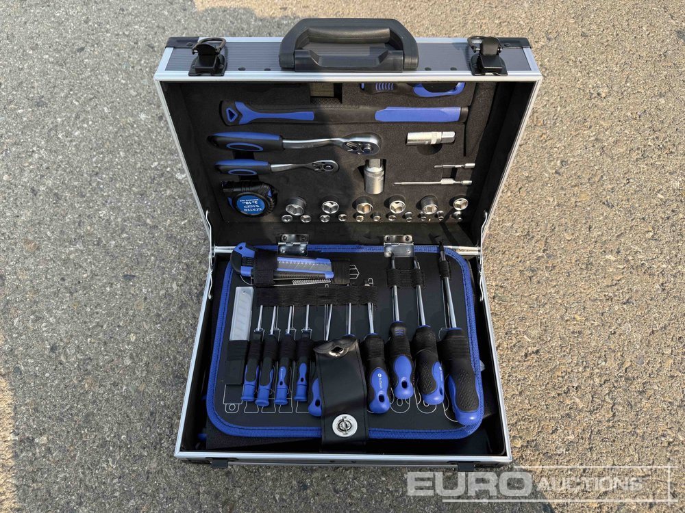 Unused Günter Wagen 110 Pcs Aluminium Tools Box - Pajisje ndërtimi: foto 4 Unused Günter Wagen 110 Pcs Aluminium Tools Box - Pajisje ndërtimi: foto 4