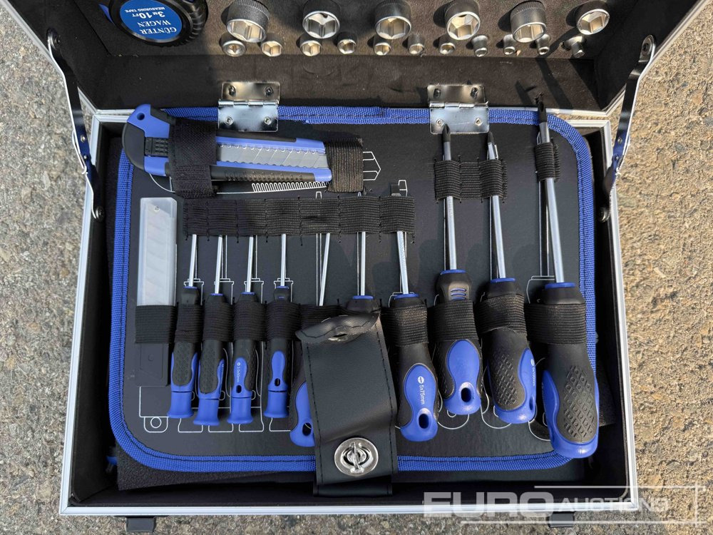 Unused Günter Wagen 110 Pcs Aluminium Tools Box - Pajisje ndërtimi: foto 5 Unused Günter Wagen 110 Pcs Aluminium Tools Box - Pajisje ndërtimi: foto 5