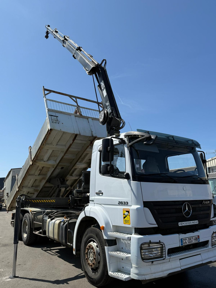 Camion bénne Mercedes Benz 2633 CC-057-HN - Kamion vetëshkarkues, Kamion me vinç: foto 3 Camion bénne Mercedes Benz 2633 CC-057-HN - Kamion vetëshkarkues, Kamion me vinç: foto 3