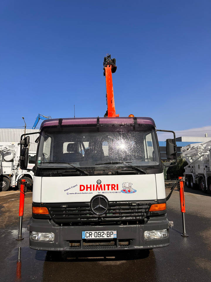 Camion bénne Mercedes Benz MP1 CR-092-BP - Kamion vetëshkarkues, Kamion me vinç: foto 1 Camion bénne Mercedes Benz MP1 CR-092-BP - Kamion vetëshkarkues, Kamion me vinç: foto 1