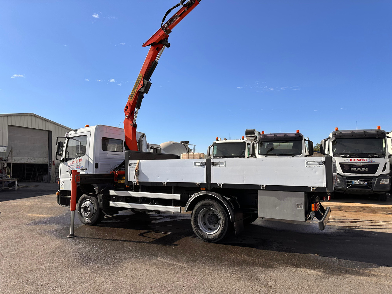 Camion bénne Mercedes Benz MP1 CR-092-BP - Kamion vetëshkarkues, Kamion me vinç: foto 4 Camion bénne Mercedes Benz MP1 CR-092-BP - Kamion vetëshkarkues, Kamion me vinç: foto 4