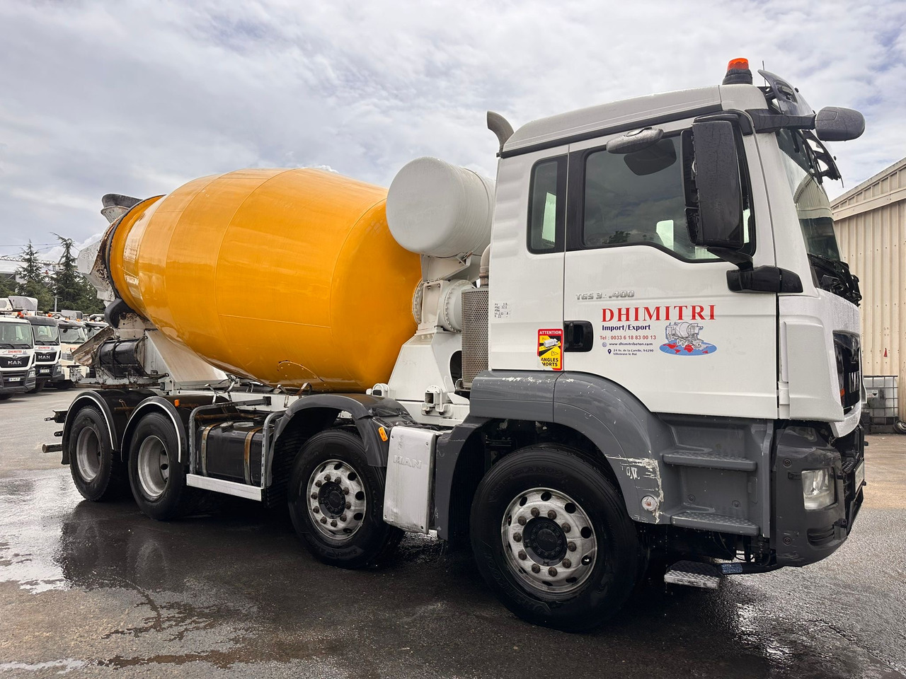 Camion béton MAN TGS 32.400 DY-502-CV - Autobetoniere: foto 3 Camion béton MAN TGS 32.400 DY-502-CV - Autobetoniere: foto 3