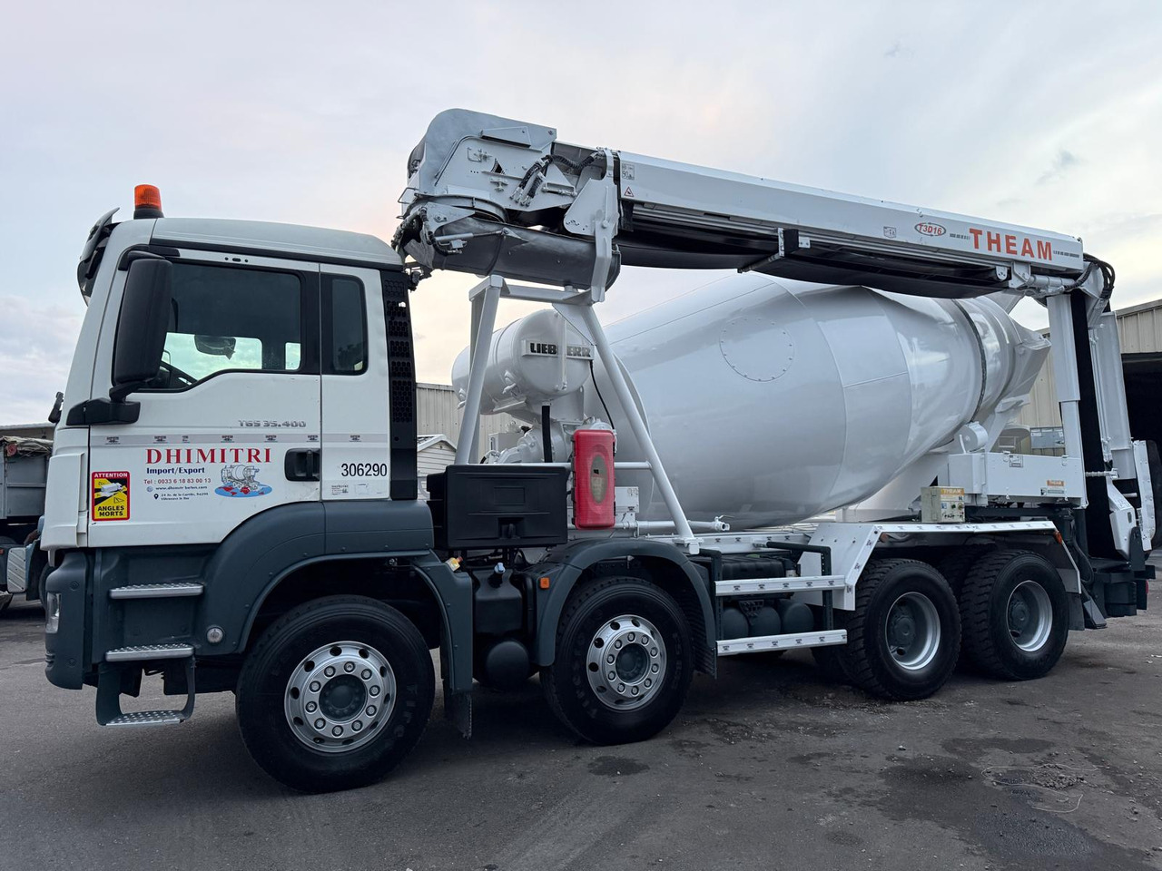 Camion béton MAN TGS 35.400 DY-678-XK - Autobetoniere: foto 2 Camion béton MAN TGS 35.400 DY-678-XK - Autobetoniere: foto 2