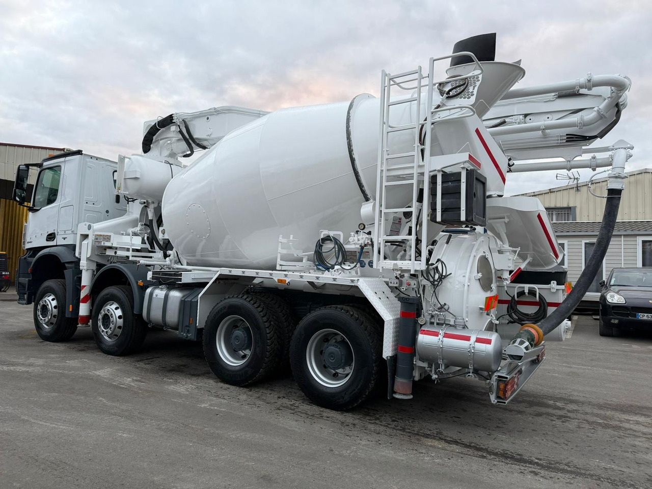 Camion béton pompe Mercedes Arocs 3240 DV-125-FH - Pompë betoni: foto 4 Camion béton pompe Mercedes Arocs 3240 DV-125-FH - Pompë betoni: foto 4