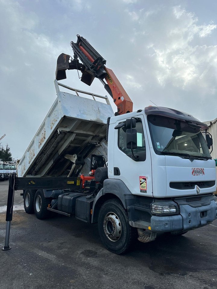Camion bi-benne Renault CE-598-ON - Kamion vetëshkarkues, Kamion me vinç: foto 1 Camion bi-benne Renault CE-598-ON - Kamion vetëshkarkues, Kamion me vinç: foto 1