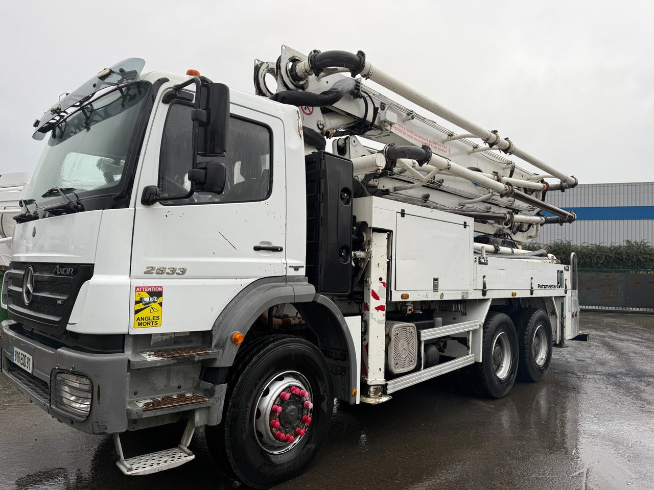 Camion pompe à béton 816-EQD-91 - Pompë betoni: foto 2 Camion pompe à béton 816-EQD-91 - Pompë betoni: foto 2