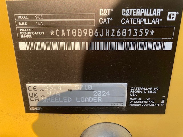 Caterpillar 906-14A - Fadrom me goma: foto 2 Caterpillar 906-14A - Fadrom me goma: foto 2