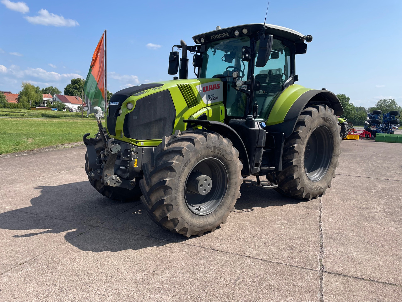 Claas Axion 870 CMATIC - Traktor: foto 1 Claas Axion 870 CMATIC - Traktor: foto 1