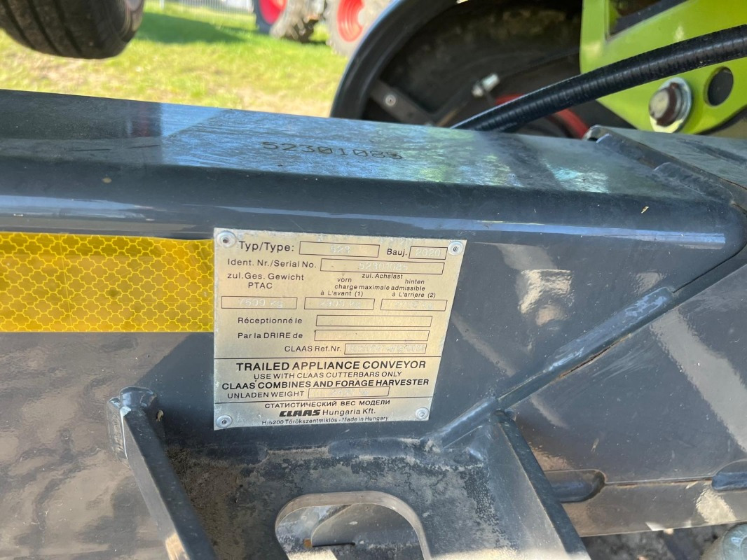 Claas Convio 13,80 m - Autokombajnë: foto 3 Claas Convio 13,80 m - Autokombajnë: foto 3