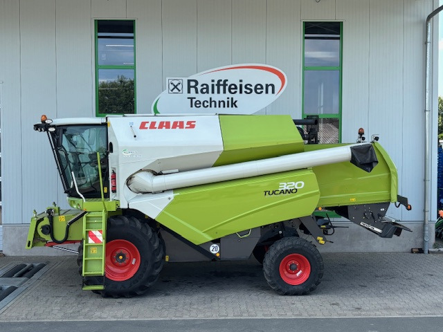 Claas Tucano 320 - Autokombajnë: foto 1 Claas Tucano 320 - Autokombajnë: foto 1