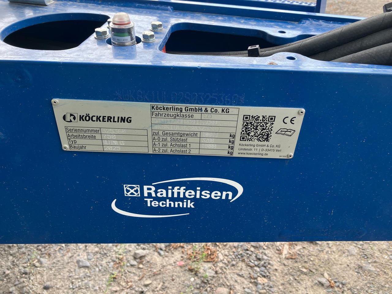 Köckerling Ultima CS 750 Combi - Mbjellëse në radhë: foto 5 Köckerling Ultima CS 750 Combi - Mbjellëse në radhë: foto 5