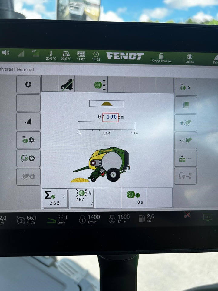 Krone VariPack V 190 XC Plus - Barkthyese: foto 4 Krone VariPack V 190 XC Plus - Barkthyese: foto 4