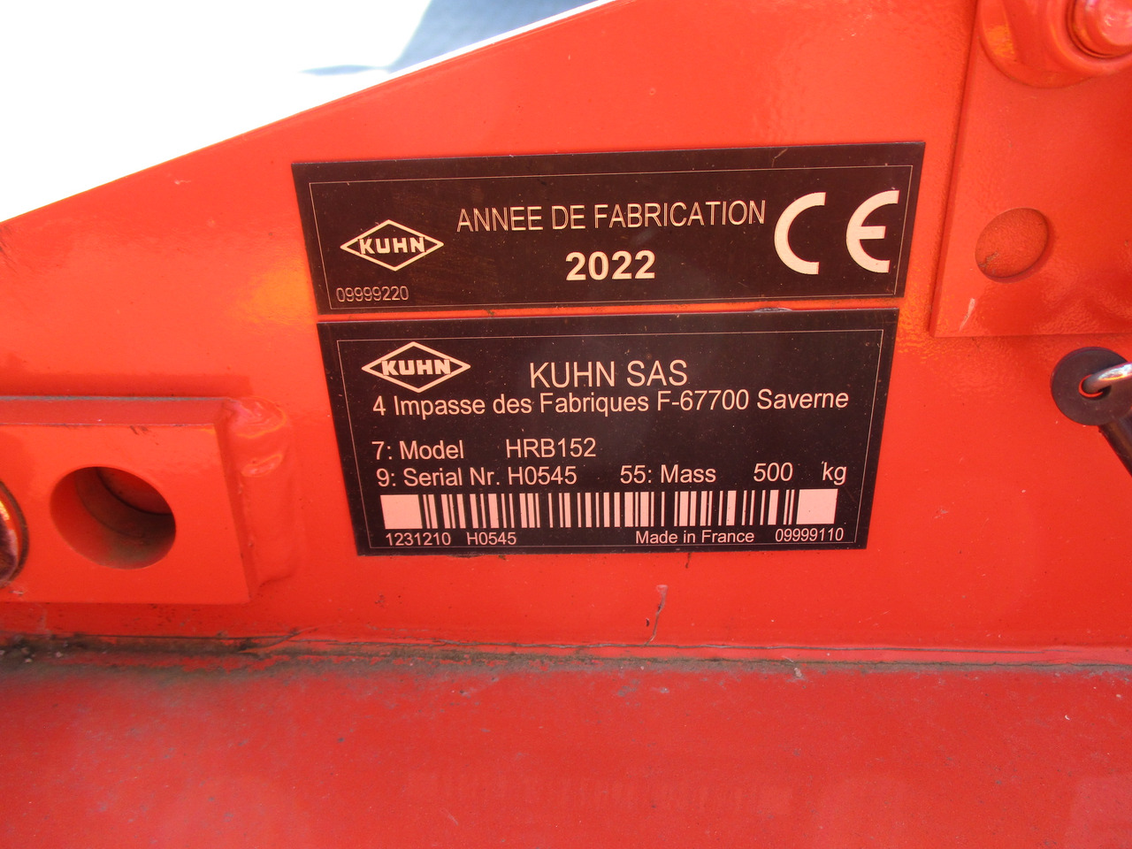 Kuhn Kreiselegge HRB 152 - Pajisje për lirimin e tokës: foto 2 Kuhn Kreiselegge HRB 152 - Pajisje për lirimin e tokës: foto 2