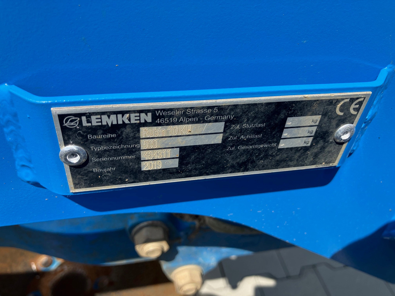 Lemken Rubin 10 - Lesë: foto 2 Lemken Rubin 10 - Lesë: foto 2