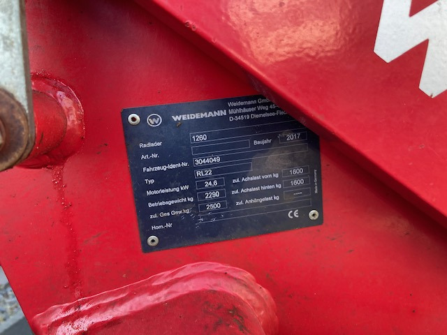 Weidemann 1260 Hoflader - Fadrom me goma: foto 2 Weidemann 1260 Hoflader - Fadrom me goma: foto 2
