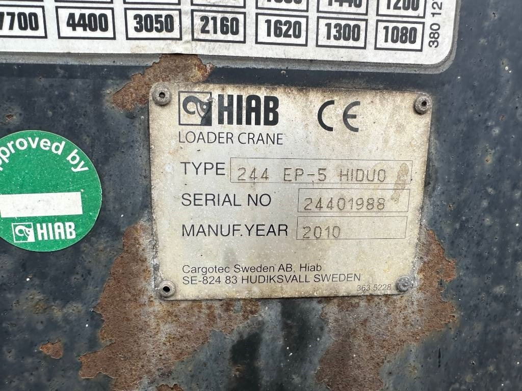 Hiab XS 244 EP-5 HiDuo - Vinç për kamion për Kamioni: foto 4 Hiab XS 244 EP-5 HiDuo - Vinç për kamion për Kamioni: foto 4