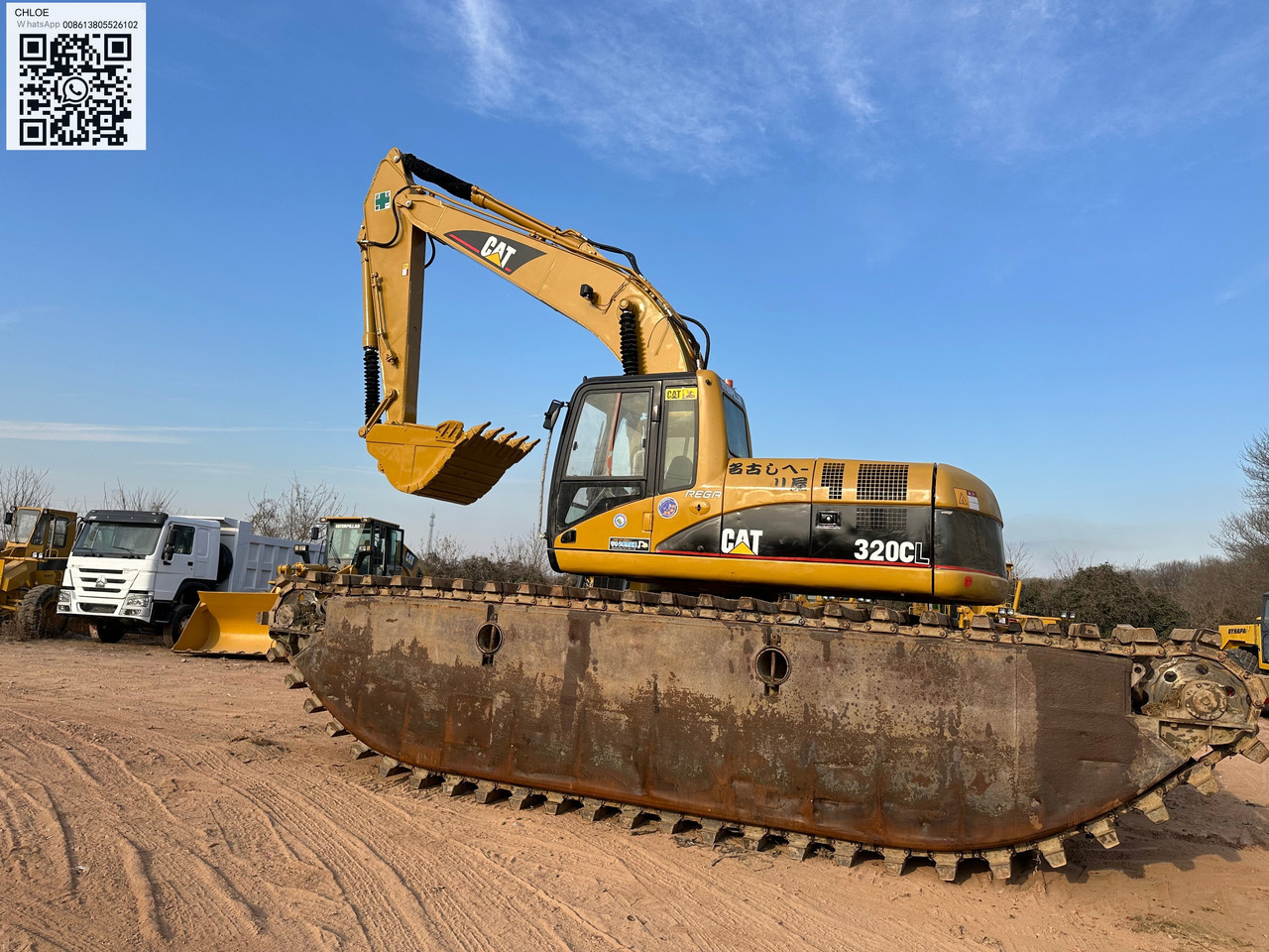 CATERPILLAR 320CL - Ekskavator amfib: foto 2 CATERPILLAR 320CL - Ekskavator amfib: foto 2