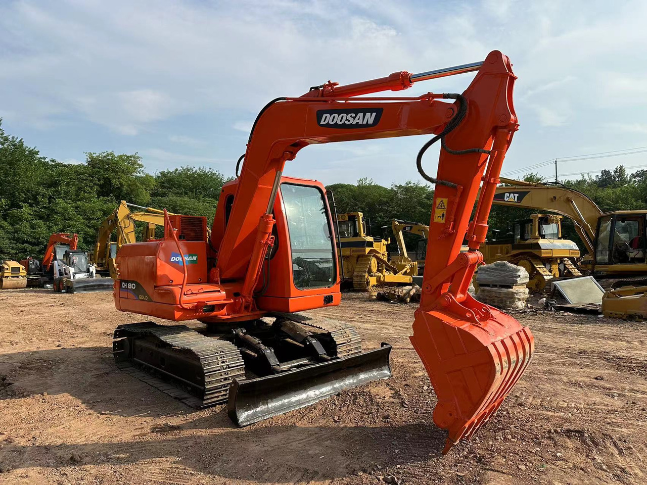 DOOSAN DH80 Mini Excavator - Ekskavator me zinxhirë: foto 4 DOOSAN DH80 Mini Excavator - Ekskavator me zinxhirë: foto 4