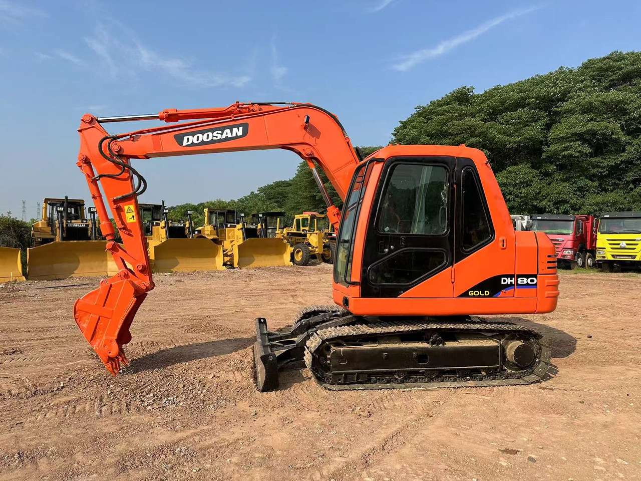 DOOSAN DH80 Mini Excavator - Ekskavator me zinxhirë: foto 5 DOOSAN DH80 Mini Excavator - Ekskavator me zinxhirë: foto 5