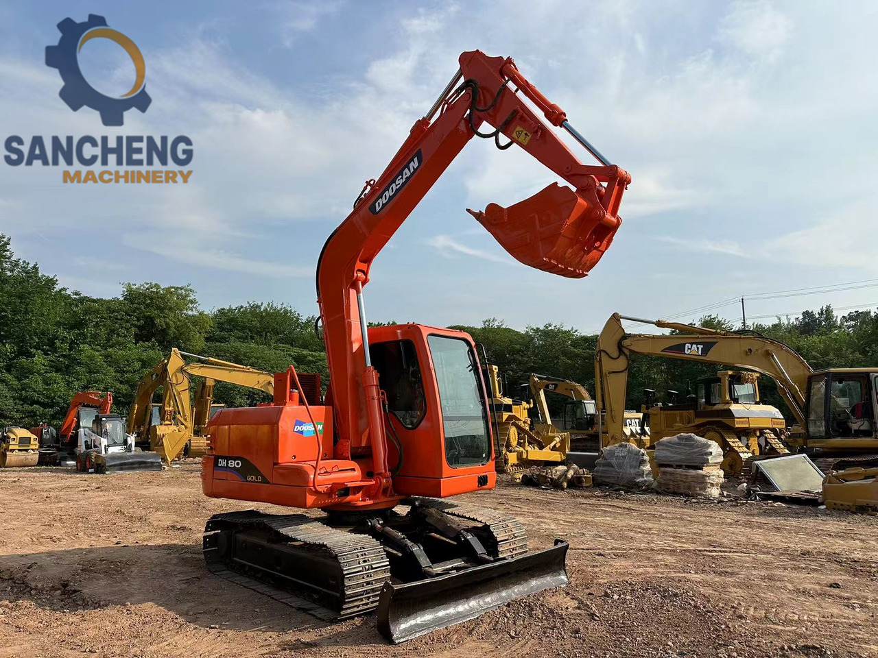 DOOSAN DH80 Mini Excavator - Ekskavator me zinxhirë: foto 3 DOOSAN DH80 Mini Excavator - Ekskavator me zinxhirë: foto 3
