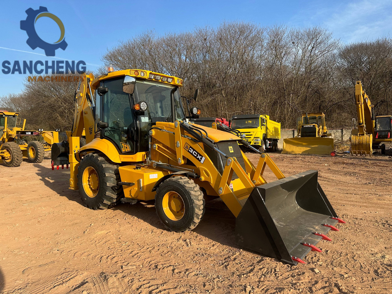 JCB 3CX Backhoe loader - Fadromë me shkarkim nga prapa: foto 1 JCB 3CX Backhoe loader - Fadromë me shkarkim nga prapa: foto 1