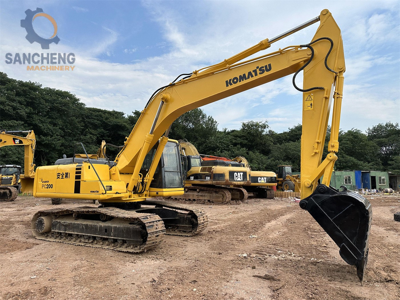 KOMATSU PC200-6 - Ekskavator me zinxhirë: foto 5 KOMATSU PC200-6 - Ekskavator me zinxhirë: foto 5