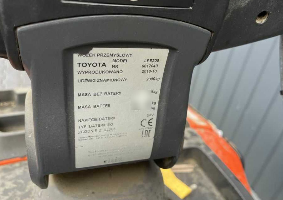 BT LPE200 - Pirun paletash: foto 4 BT LPE200 - Pirun paletash: foto 4