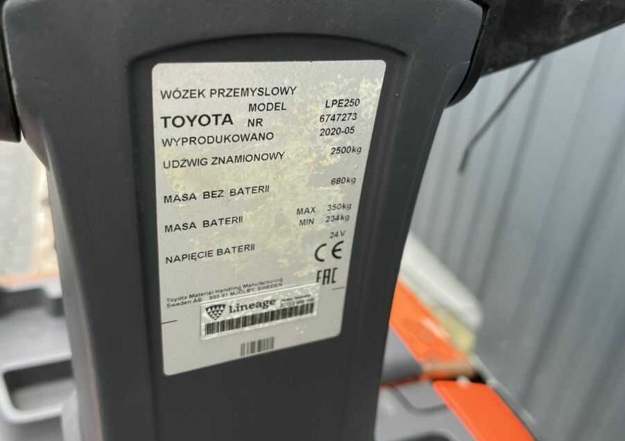 BT LPE250 - Pirun paletash: foto 4 BT LPE250 - Pirun paletash: foto 4