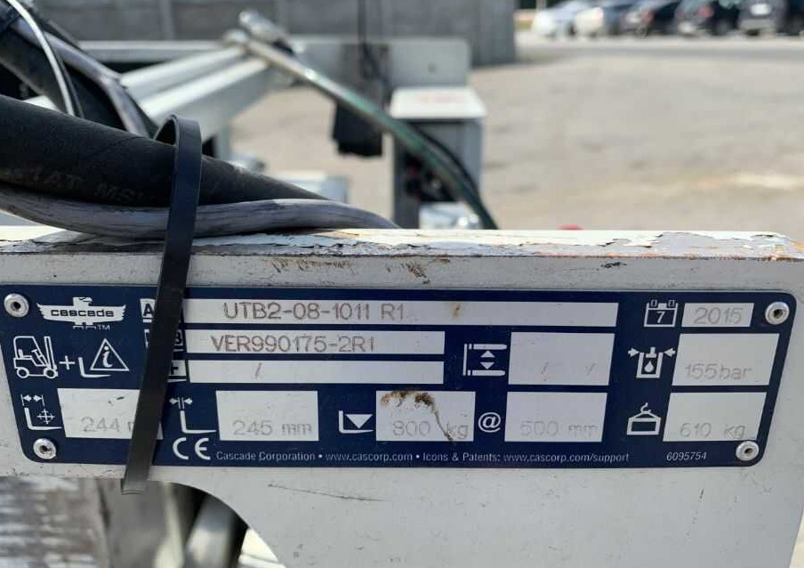 Cascade UTB2-08-1011 R1, Kartonklammer - Fashetë për Pajisje për trajtimin e materialeve: foto 1 Cascade UTB2-08-1011 R1, Kartonklammer - Fashetë për Pajisje për trajtimin e materialeve: foto 1