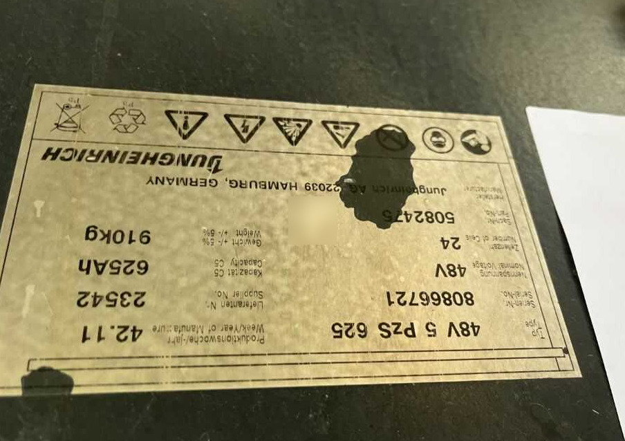 Jungheinrich EFG318k - Pirun elektrik: foto 5 Jungheinrich EFG318k - Pirun elektrik: foto 5