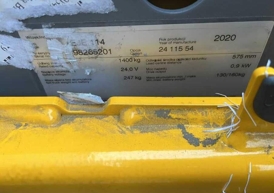 Jungheinrich EJE114 - Pirun paletash: foto 4 Jungheinrich EJE114 - Pirun paletash: foto 4