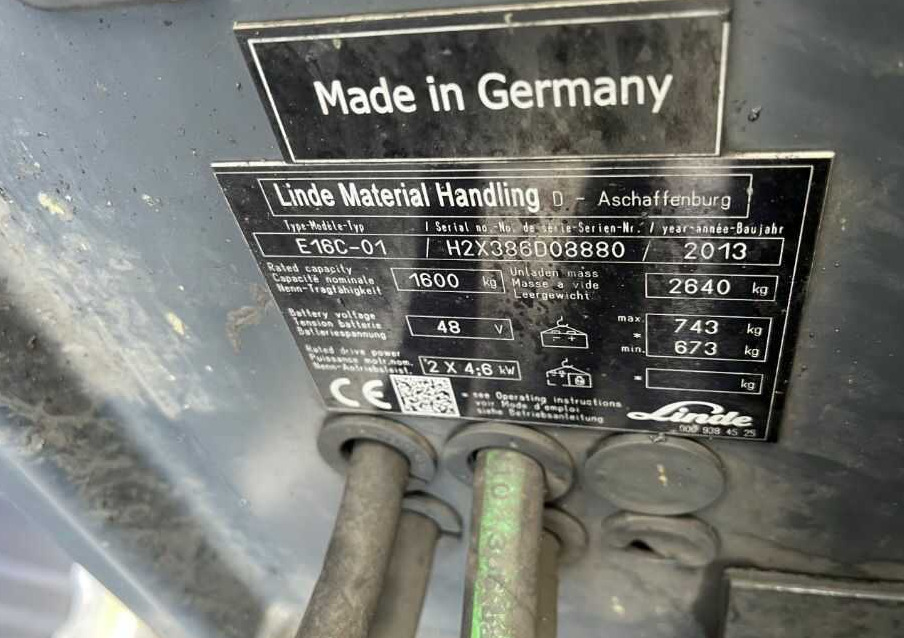Linde E16-01 - Pirun elektrik: foto 4 Linde E16-01 - Pirun elektrik: foto 4