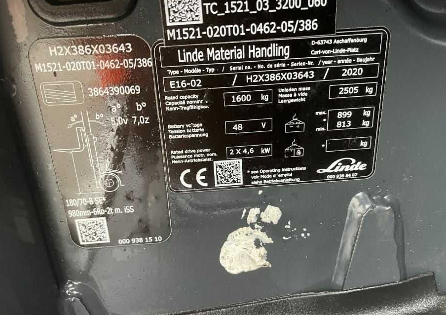 Linde E16-02 - Pirun elektrik: foto 4 Linde E16-02 - Pirun elektrik: foto 4