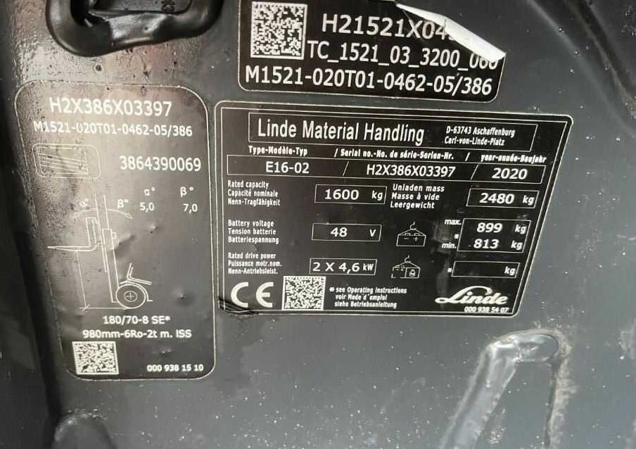 Linde E16-02 - Pirun elektrik: foto 4 Linde E16-02 - Pirun elektrik: foto 4