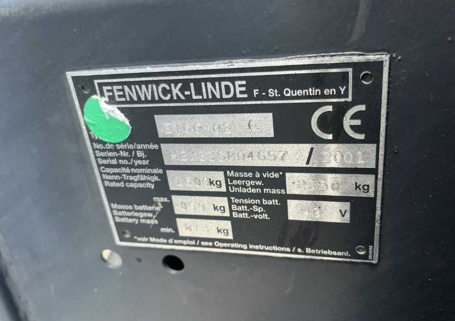 Linde E16C-01 - Pirun elektrik: foto 4 Linde E16C-01 - Pirun elektrik: foto 4