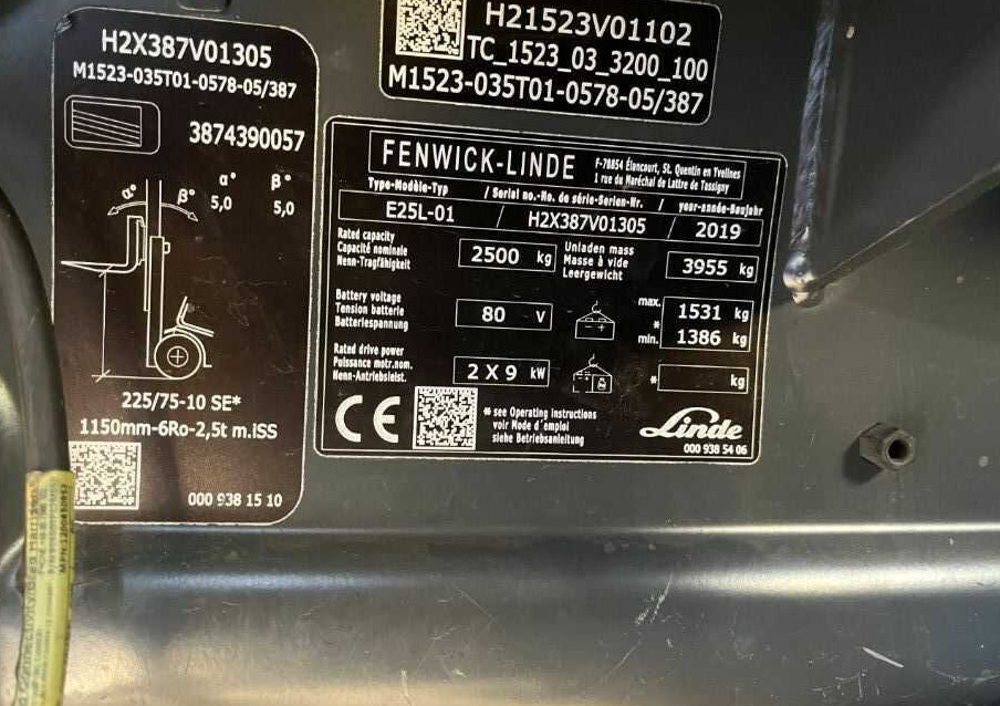 Linde E25-02 - Pirun elektrik: foto 4 Linde E25-02 - Pirun elektrik: foto 4