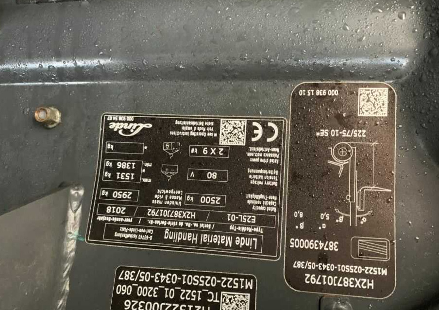 Linde E25L-01 - Pirun elektrik: foto 4 Linde E25L-01 - Pirun elektrik: foto 4