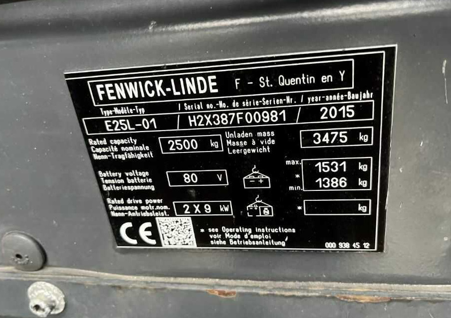 Linde E25L-01 - Pirun elektrik: foto 4 Linde E25L-01 - Pirun elektrik: foto 4