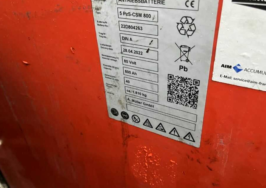 Pirun elektrik Linde E35HL-02: foto 9