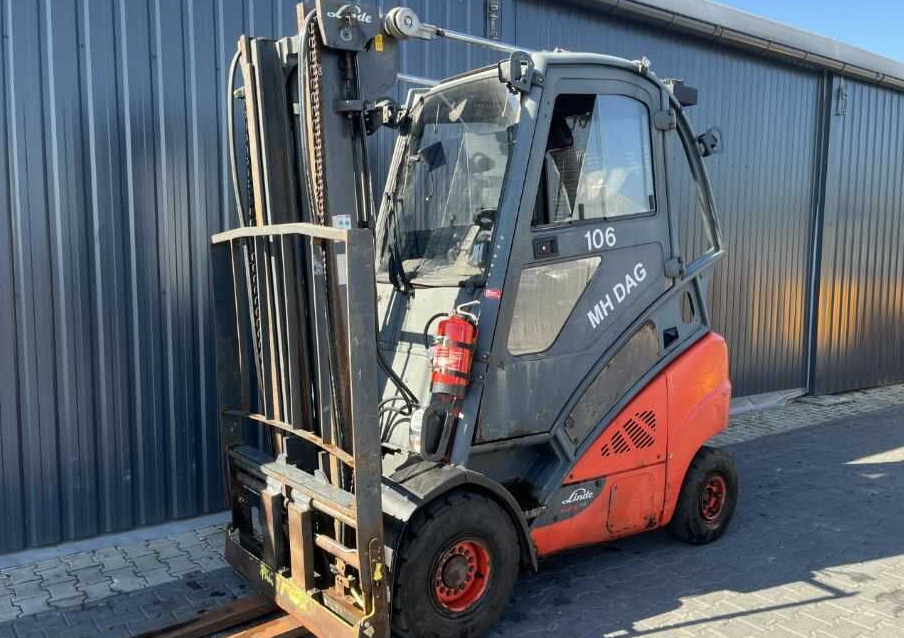 Linde H25D-02/600 - Pirun më naftë: foto 1 Linde H25D-02/600 - Pirun më naftë: foto 1