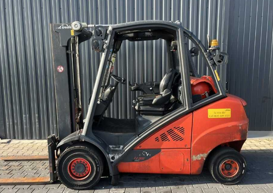 Linde H35T-02 - Pirun më gaz: foto 2 Linde H35T-02 - Pirun më gaz: foto 2