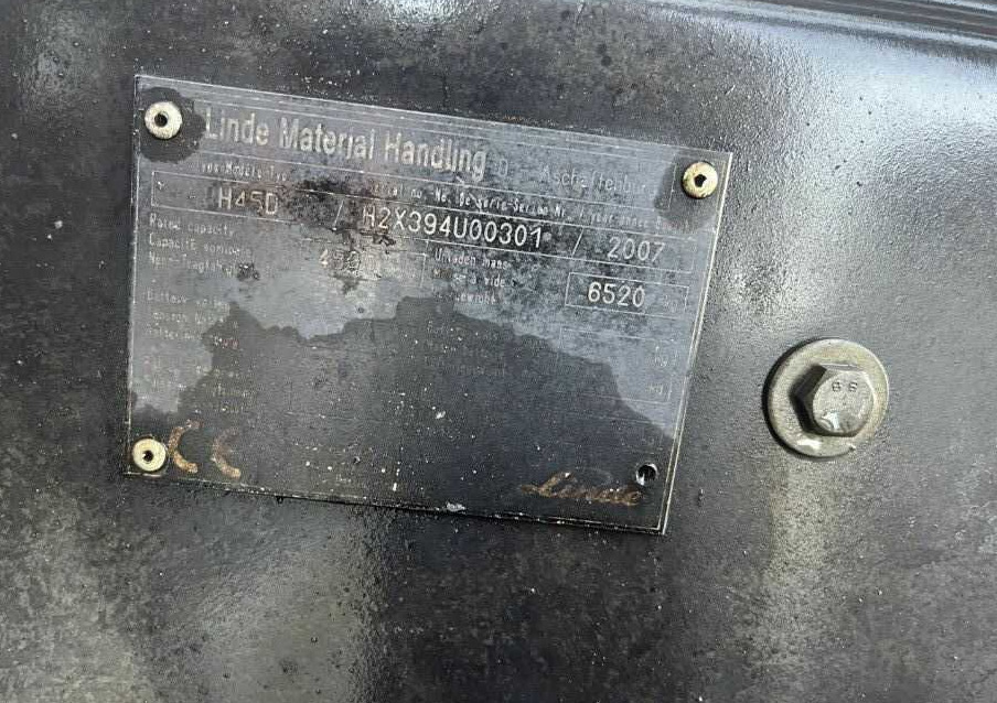 Linde H45D - Pirun më naftë: foto 4 Linde H45D - Pirun më naftë: foto 4